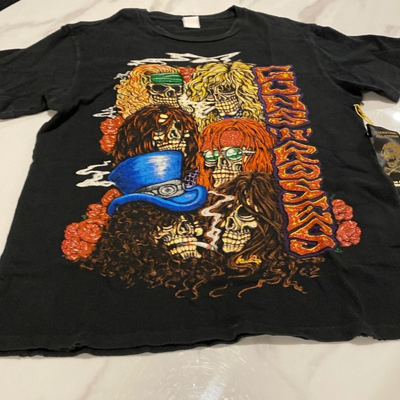 Made Worn Guns N Roses T-shirt size is L - Picture 2 of 6